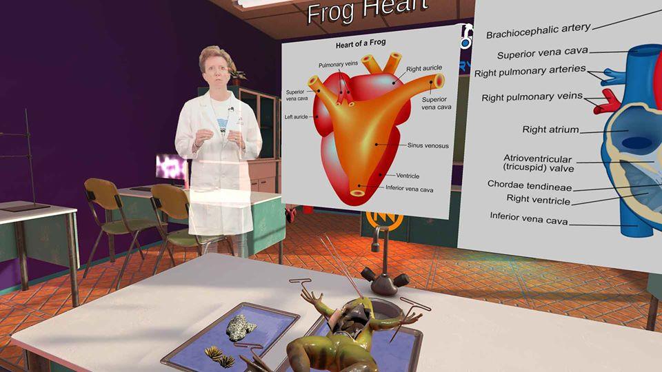 wendy science lab in virtual reality classroom for homeschool bundles