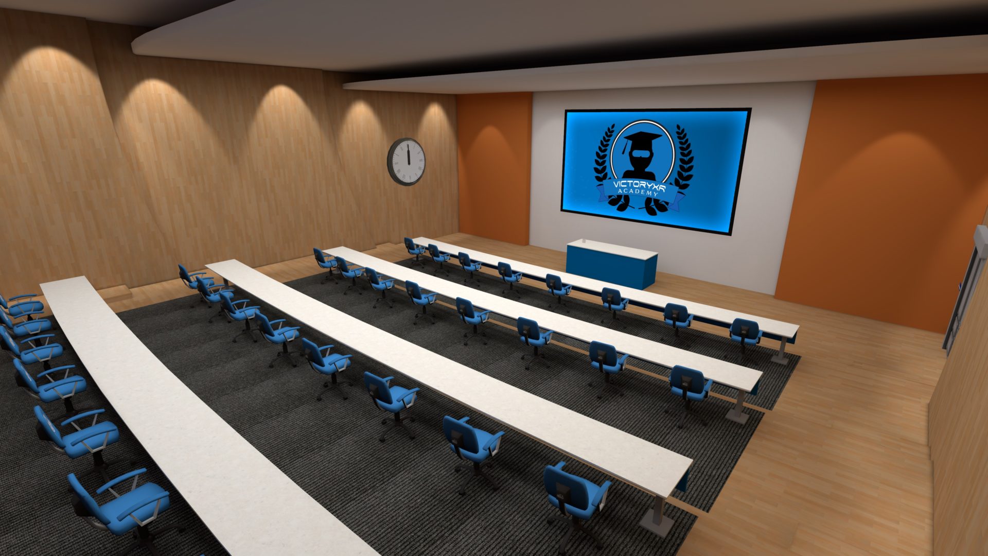 lecture hall virtual reality victory xr classroom snapshot