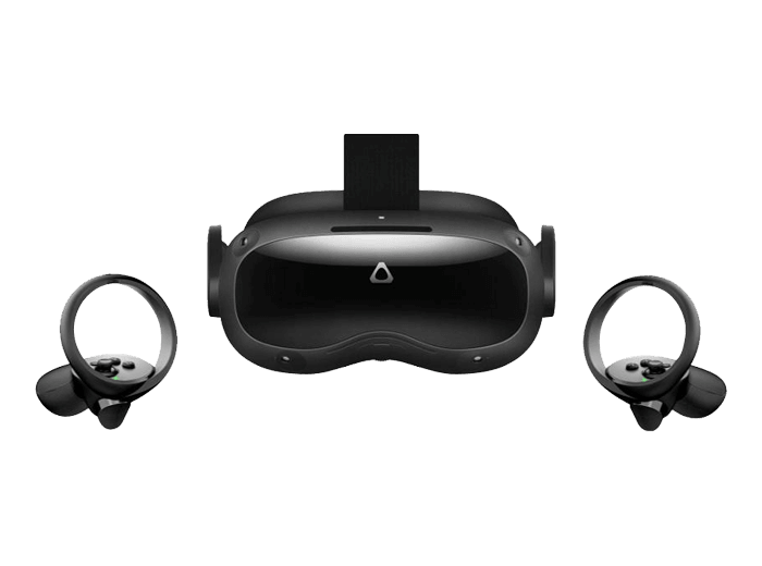 black virtual reality headset png