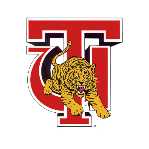 Tuskegee University with logo and mascot