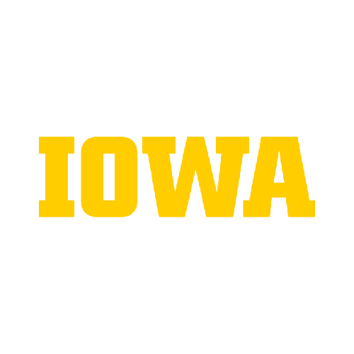 university of Iowa logo in yellow
