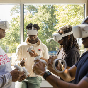 Students, Instructors, Administrators Meta Quest 2 VR Learning Objects Morehouse College Digital Twin Metaversity