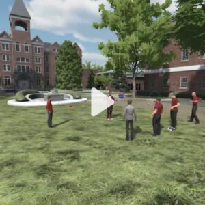 Group of Students at Morehouse College virtual reality Digital Twin Metaversity